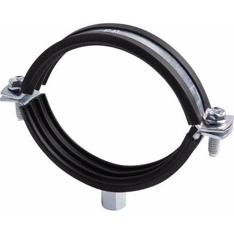 Collare rinforzato isofonico - M8 M10 - Zincato Ø54 - confezione da 25