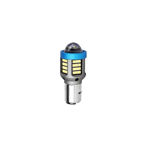 LED moto phare ampoule blanc haute luminosité large vue en alliage d'aluminium moto avant ampoules BA20D (1/4)