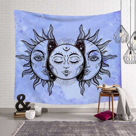 Tapisserie 130cm x 150cm, serviette de plage, poster mural (couleur 95)