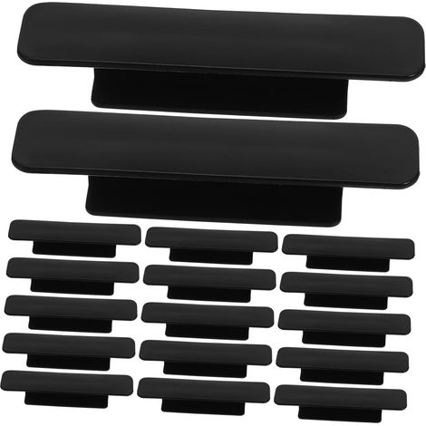 Lot de 20 poignées adhésives pour portes de placard, sans perçage (1/5)