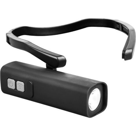 Lampe Frontale de mécanicien, Lampe Frontale LED activée par Le Mouvement avec Type-C, Conception légère de 100 g pour Les Aventures en Plein air et Les tâches Mains Libres, mécanicien (1/5)