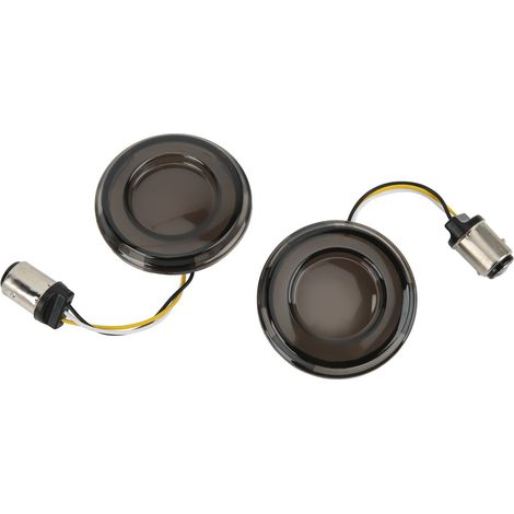 Clignotants LED Moto Feux Indicateurs Ultra Limited Jaune Blanc (1/5)