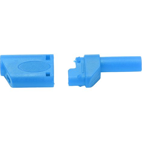 20 pièces Connecteurs Banane Sécurisés 4mm pour Modélisme RC - Bleu (1/5)