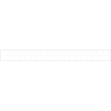 Lot 2 bandes 100mm x 1m - Double ronds Blanc - 4640242