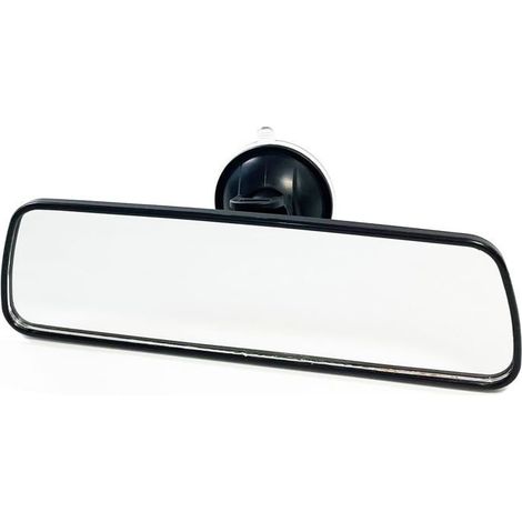 BelleRise - Rétroviseur pour examen de conduite, rétroviseur pour moniteur d'auto-école, rétroviseur intérieur supplémentaire (200 x 60 mm) (1/5)