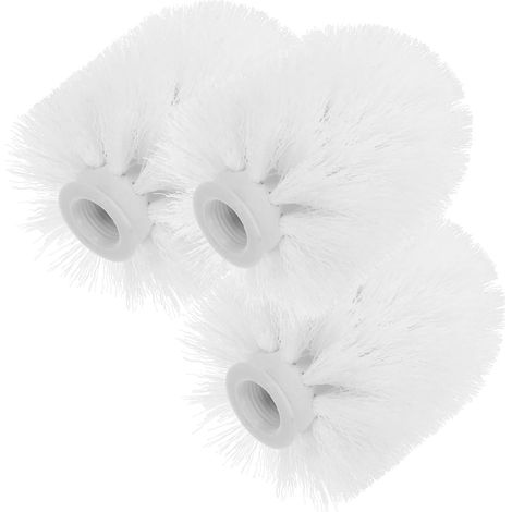 3 brosses WC, blanc, pour cuvette et toilettes domestiques (1/5)