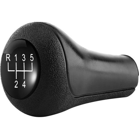 Levier de vitesses en caoutchouc noir 5 vitesses – Compatible avec BMW séries E28, E30, E34, E36