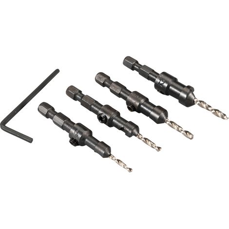 D-73455 Set di punte svasatrici 4 pz