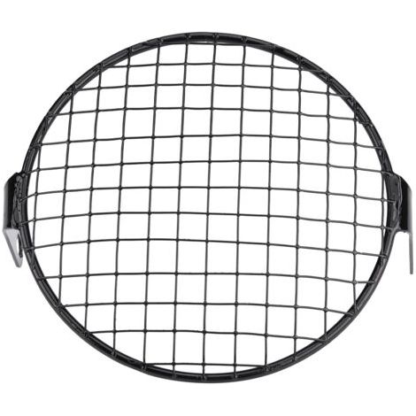 BUNTHAUS Projecteur Moto 6,5 Pouces, Cache Grille Rond, Montage Latéral pour Cruiser/Chopper/Café Racer (1/5)