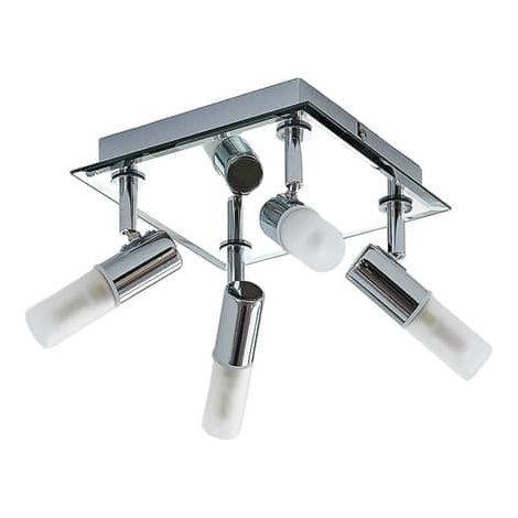 [GEBRAUCHT] B-Ware Lindby Bad-Deckenlampe Zela Deckenlampe Deko-Deckenlicht G9 4-flg 32 x 32 cm (1/2)