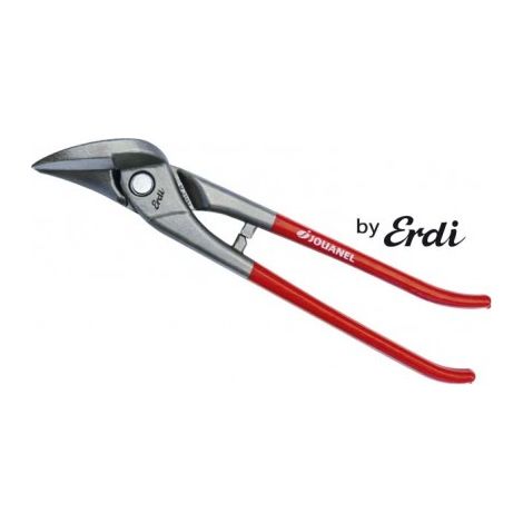Jouanel – Cisaille à tôle 280 mm – Coupe à droite – Lame cémentée pour coupe nette – Manches peints