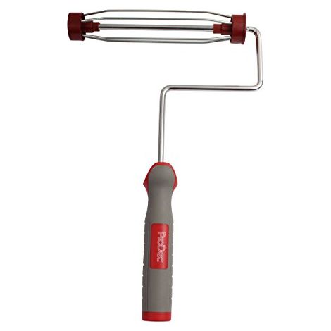 ProDec 22,9 x 4,4 cm, poignee souple et robuste, cadre de rouleau de peinture professionnel avec vis de fixation pour rallonges, 22,9 x 4,4 cm, cage a 5 fils