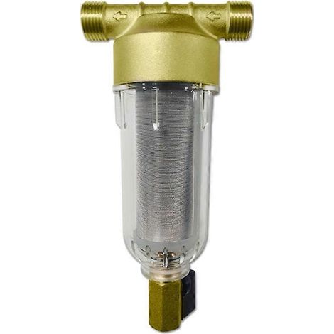 Prefiltro riutilizzabile per l'acqua di tutta la casa con meccanismo di abbassamento automatico, 40-60 micrometri (FMY) (1/5)