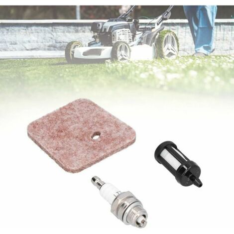 Filtro aria e carburante per tagliaerba, accessori originali compatibili con vari modelli - (1/4)