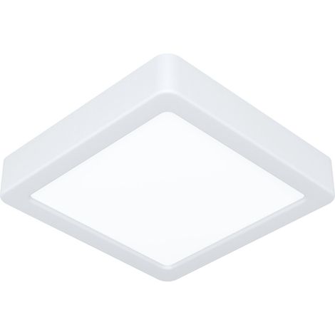 Plafonnier LED Fueva 6, lampe de plafond carrée, éclairage de bureau (1/5)