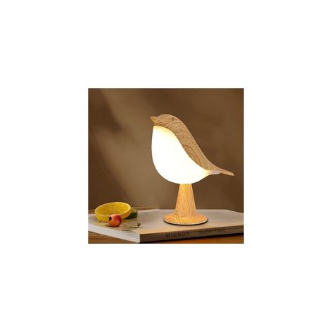 Lampe de Table Sans Fil, Veilleuse Tactile à 3 Couleurs à Intensité Variable, Portable Lampe de Table Rechargeable (1/5)