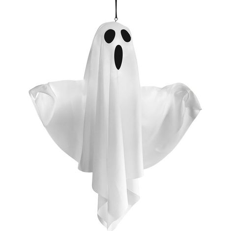Décoration d'Halloween avec fantômes suspendus, 1 pièce, décoration créative pour jardin, maison, fêtes et Halloween, adaptée également aux décorations de Noël (1/5)