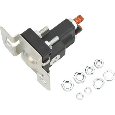 Relais de démarreur automobile 4 broches 12 V 500 A, interrupteur marche/arrêt métallique, contacteur de démarrage automatique universel pour automobiles