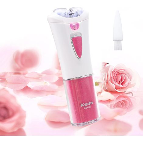 Épilateur pour femmes,Epilateur Electrique Femme Visage,Épilateur Facial avec lumière LED,Epilateur Electrique Femme Sans Fil,Épilateur électrique pour Visage,Aisselles,Bikini - Lady Shaver Remover (1/5)