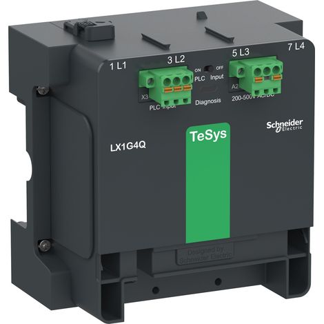 Module de contrôle 200-500V AC/DC pour 4 pôles TeSys G115/225 (version avancée) - LX1G4QLSEA
