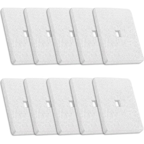 Confezione da 10 filtri aria per laghetti compatibili con filtro Hiblow hp 60 hp 80