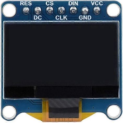 Module d'affichage OLED 0,96 pouce 4 broches I2C SPI - Écran OLED 128 x 64 pixels - D- (1/5)