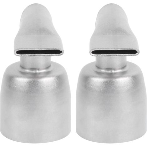 2 Stück 20 mm 90° abgewinkelte Schweißdüse für Heißluftpistolen (1/5)
