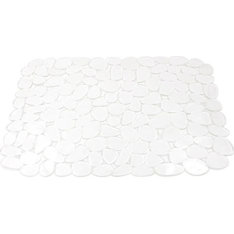 Lavabo, moquette d'évier, rayures, lave-vaisselle, coupe, plastique, 40 x 30 cm, blanc (1/5)