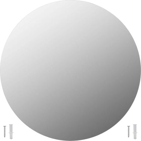Maison Exclusive - Wandspiegel 60 cm Rund Glas (1/5)
