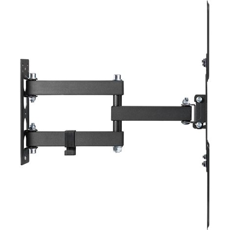 Maclean MC-701N Soporte de Pared para TV Soporte para Monitor QLED OLED LCD LED Televisores de 23"-55", Carga máxima hasta 30 kg, Inclinable, VESA de 100x100 a 400x400 (1/5)