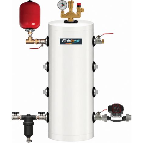 Pack bouteille de mélange 100 litres pré-équipée spécial pompe à chaleur air-eau (1/5)