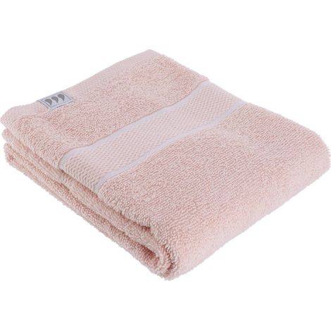Handtuch 50x90 cm 100% baumwolle - puderrosa - Tendance