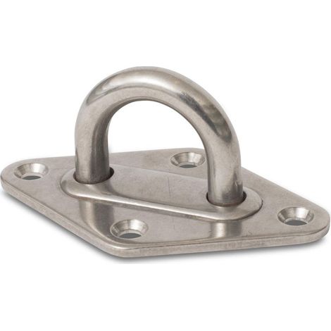 50 x 80 mm silver stainless steel bridge (1/5)