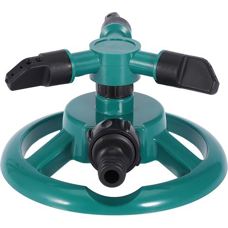 Arroseur rotatif 360° à 3 buses pour système d'irrigation de jardin - Conforme aux normes UE (1/5)