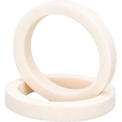 Lot de 2 éponges absorbant l'huile pour fourche avant de vélo, joint d'étanchéité haute densité, pour VTT, vélo de route et vélo pliant, 40 mm / 1,57 po (1/4)