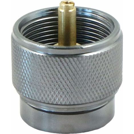 Petit Connecteur Gaz Extérieure Poêle - Adaptateur de Bouteille de Gaz de Camping Conversion Tête De Buse Rechaud de Cartouche de Vanne pour cuisinière à gaz, Réchaud de Camping