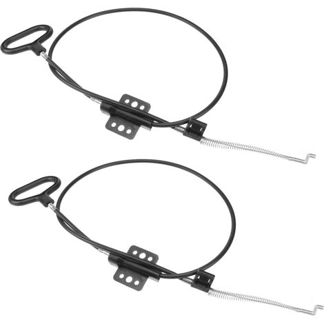 Asas de cable ajustables de 2 piezas con anilla en D para sillones, compatibles con sofás y sillones, repuesto con cable y clip.