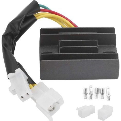 Redresseur - Régulateur De Tension - Pour Moto Suzuki EN 125 GN 250 GS 125 GZ 250 - Référence OEM 32800-24B10-45C00 - 1 Pièce (1/4)