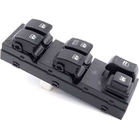La référence 935702E200 convient à l'interrupteur de lève-vitre électrique avant gauche cté conducteur des modèles Hyundai Tucson 2005-2008. (1/5)