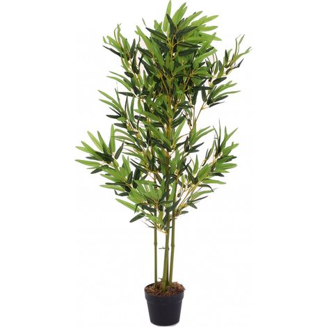 Oypla Artificial Bamboo Tree Plant 120cm Indoor Outdoor Garden Decoration (1/5)