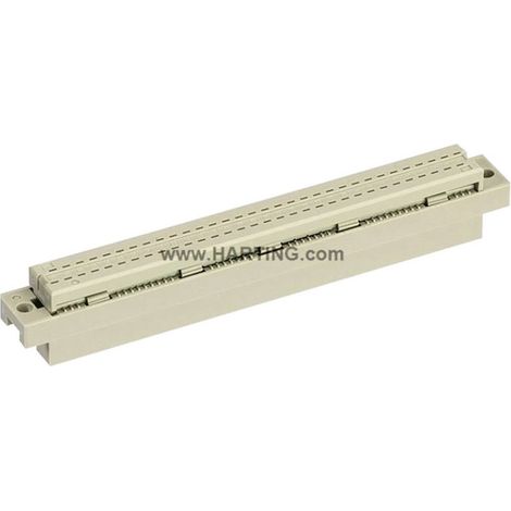 HARTING 09032646828 Connecteur femelle Nombre total de pôles 64 Nbr de rangées 3 1 pc(s) C77633 (1/3)