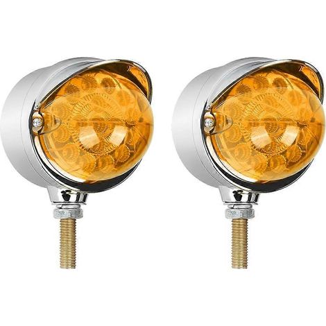 Lot de 2 feux arrière pour camionnette/fourgonnette, feu stop à 17 LED, clignotants et feux de position latéraux, 12 V, avec 17 LED intégrées. (1/5)