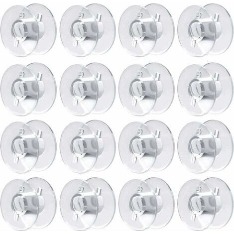 60 Pcs Canette Machine a Coudre Bobines pour Machine à Coudre Canette Plastique Canettes Machine à Coudre pour Brother Singer Kenmore Janome la Plupart des Machines à Coudre (1/5)