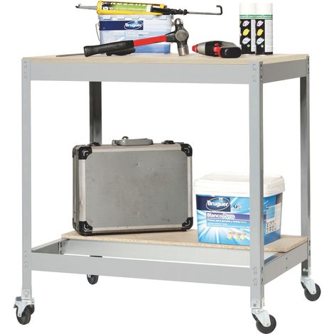Simonrack Table de travail gris 957x910 mm moderne (1/2)