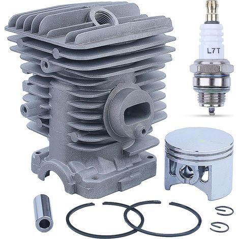Cylindre de 43 mm avec piston pour Homelite CSP4602 CSP 4016 CSP 4040 CSP 4520 CSP 4550 CSP 4518 tronçonneuse Remplace 640840001 (1/5)