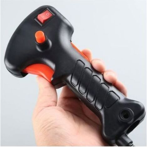 Poignée Débroussailleuse - Compatible 43cc Et 52cc - Câble Accélérateur Inclus - Longueur 81 Cm - Noir (1/5)