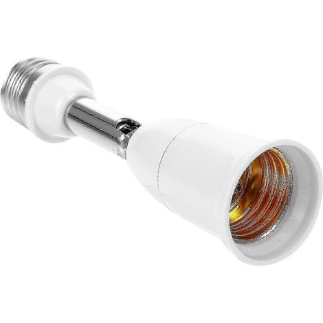 Rallonge de douille E27 vers E27, adaptateur flexible pour douille d'ampoule, édition 0724 (1/4)