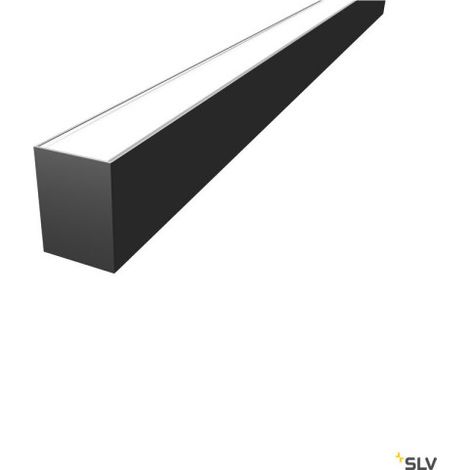 Profils GRAZIA 60 profil en saillie 3 m noir - SLV 1004898