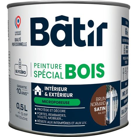 P/holz Sat 0,5l Braun N Ral8011