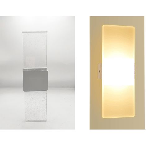 Applique Parete LED Vetro Bolle Moderno Luce Calda Satinato BD-025 (1/5)